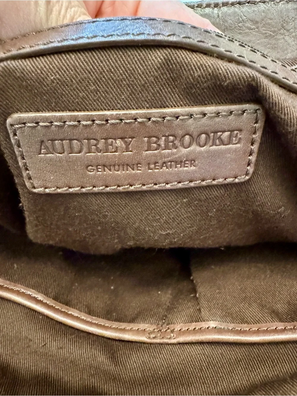 Audrey Brooke Leather Woven Crossbody Messenger Boho Bag
